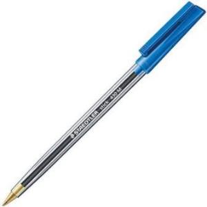 Staedtler - Stylo bille pointe moyenne - bleu